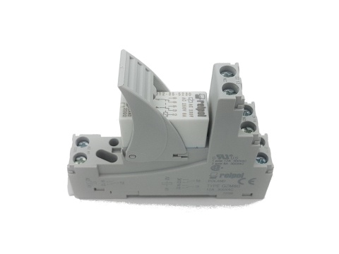 GZM80+RM84 zestaw pk na szynę 230VAC 2x8A