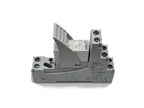 Przekaźnik 230V AC / styk 16A 250V AC (30A prąd udarowy) - na szynę DIN