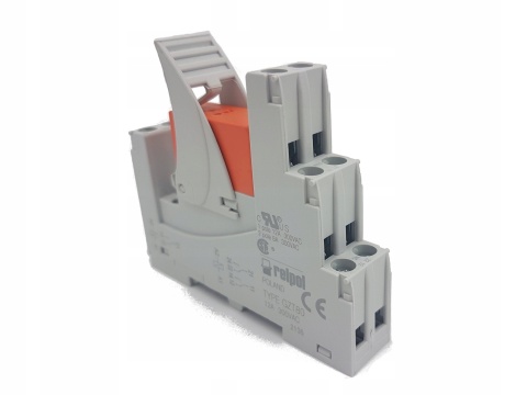 Przekaźnik 230V AC / styk przełaczny 1x16A 250V AC - na szynę DIN