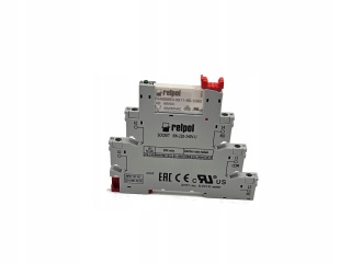Przekaźnik interfejsowy RELPOL SIR6W-220-240VAC/DC-R 220–240 V AC/DC, 1P, 6 A, na szynę DIN