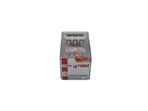 R15-2013-23-5230-WT przekaźnik 230V AC, 3 x styk przełączny 10A/250VAC