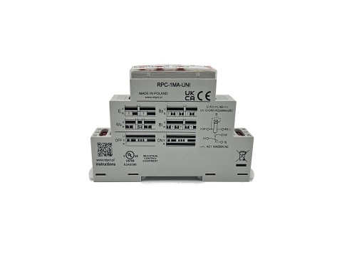 RPC-1MA-UNI przekaźnik czasowy - 10 funkcji, zakres od 1s do 10dni