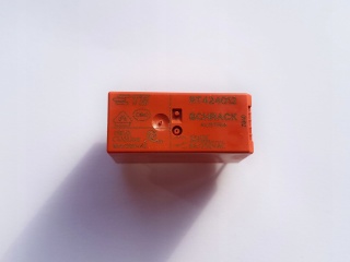 RT424012 przekaźnik Schrack, cewka12V, 2x8A/250VAC